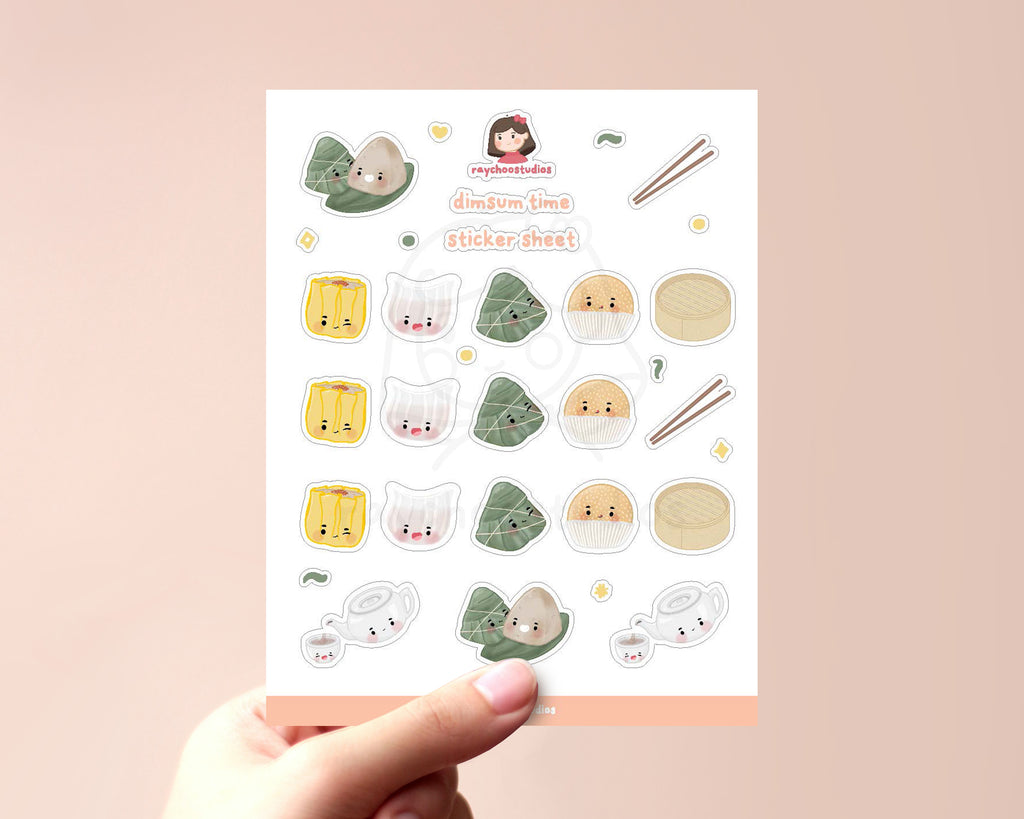 Dimsum Sticker Sheet