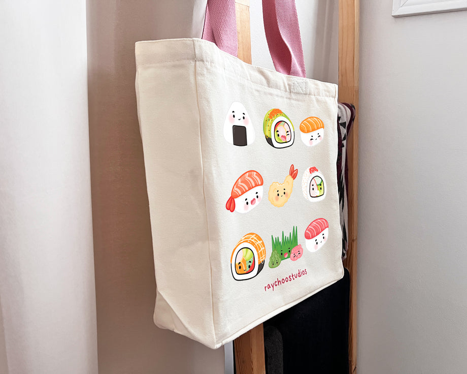 Sushi Tote Bag – Raychoo Studios